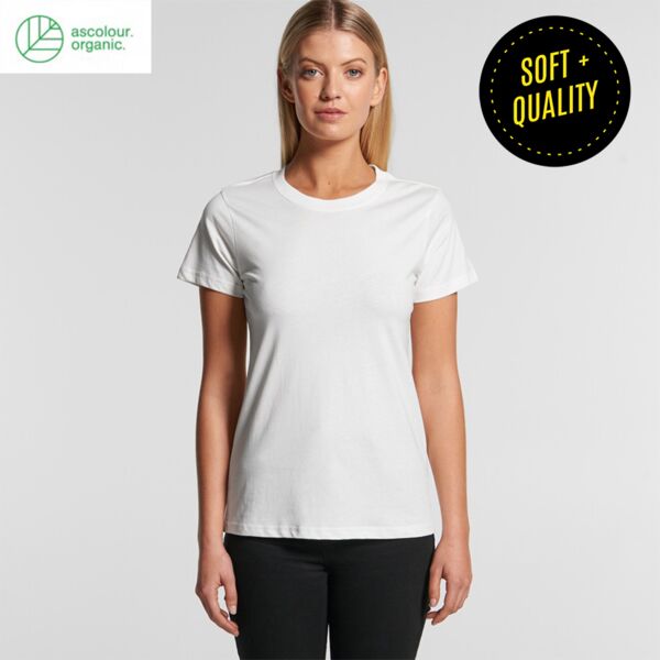 Maple Organic Ladies Tee (same day) Thumbnail